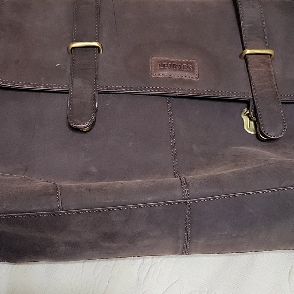 Leabags messenger bag leather